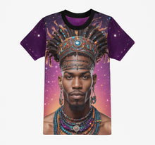 Load image into Gallery viewer, Afro Futuristic Galaxy T-Shirts