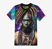 Load image into Gallery viewer, Afro Futuristic Galaxy T-Shirts