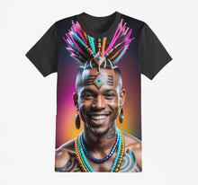 Load image into Gallery viewer, Afro Futuristic Galaxy T-Shirts