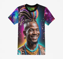 Load image into Gallery viewer, Afro Futuristic Galaxy T-Shirts