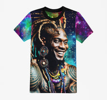 Load image into Gallery viewer, Afro Futuristic Galaxy T-Shirts