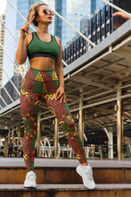 Load image into Gallery viewer, African Print Leggings