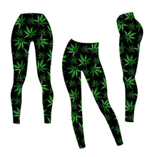 Load image into Gallery viewer, Cannabis Leggings South Africa