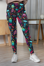 Load image into Gallery viewer, Alien Themed Leggings