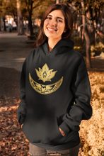 Load image into Gallery viewer, Black & Gold Sacred Geometry Hoodies South Africa