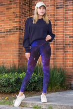 Load image into Gallery viewer, Galaxy Themed Leggings