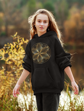 Load image into Gallery viewer, Black & Gold Sacred Geometry Hoodies South Africa