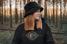 Load image into Gallery viewer, Black & Gold Sacred Geometry Hoodies South Africa