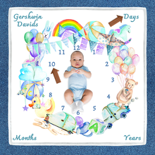 Load image into Gallery viewer, Customised Baby Blankets
