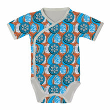 Load image into Gallery viewer, Wrap Around Floral Shwe Shwe Baby Grows
