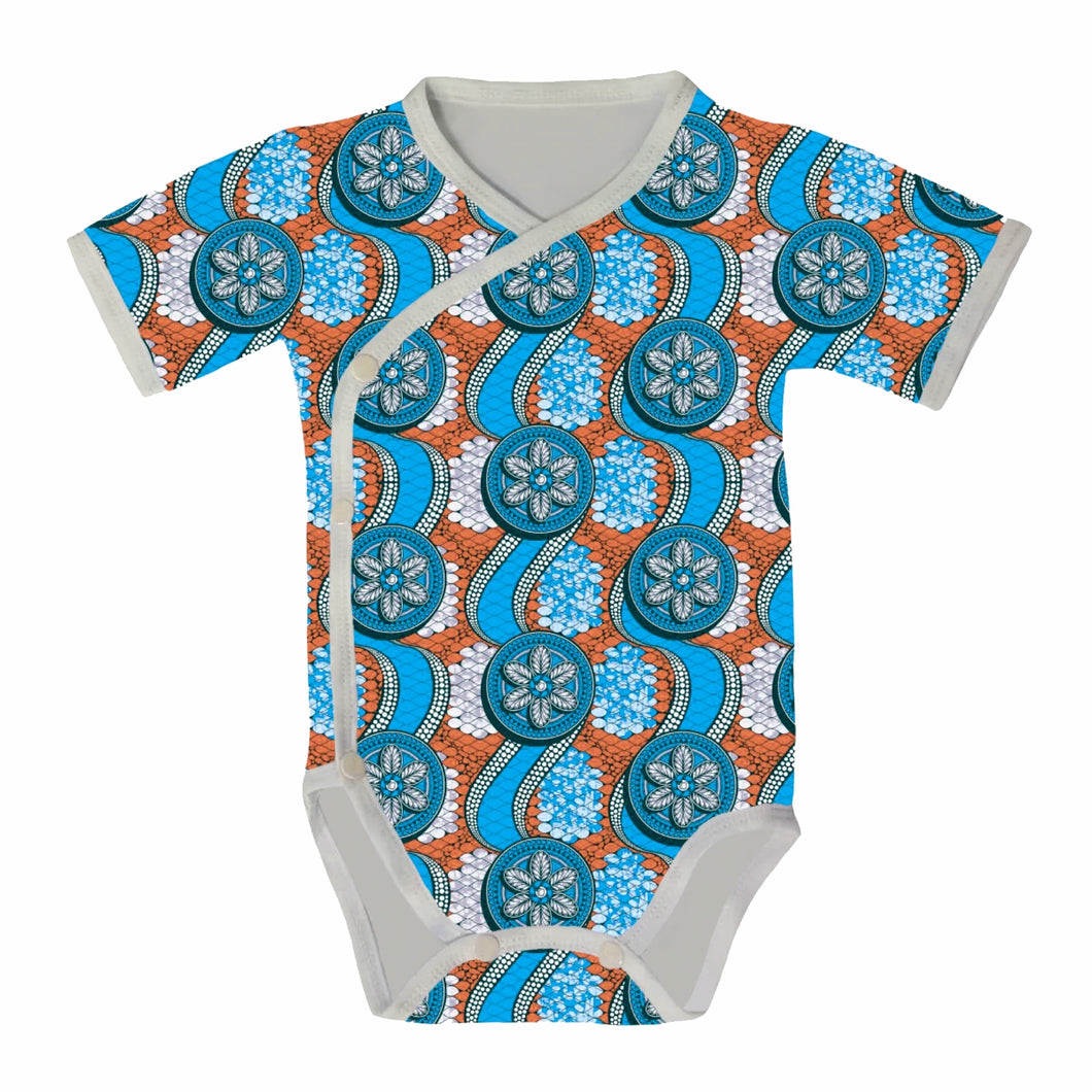 Wrap Around Floral Shwe Shwe Baby Grows
