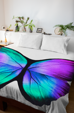 Load image into Gallery viewer, Rainbow Butterfly Blankets
