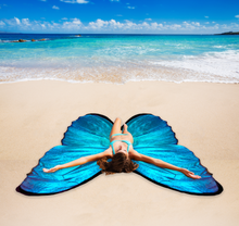 Load image into Gallery viewer, One Colour Butterfly Towels
