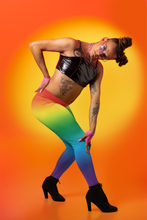 Load image into Gallery viewer, Gay Pride Leggings
