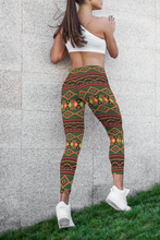 Load image into Gallery viewer, African Print Leggings
