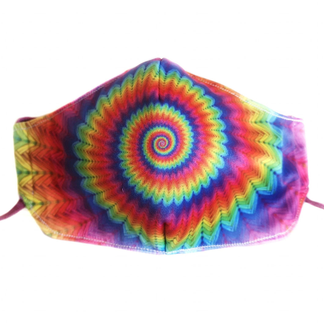 Crochet Rainbow Mask